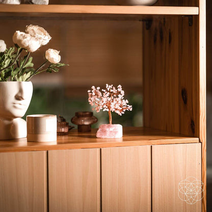 Home Sweet Home - Feng Shui Rose Quartz Tree Conscious Items