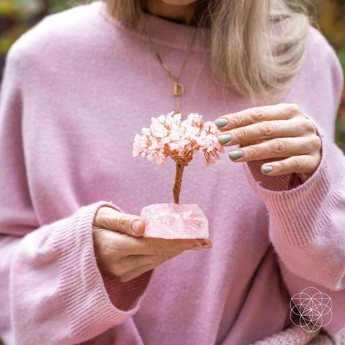 Home Sweet Home - Feng Shui Rose Quartz Tree Conscious Items