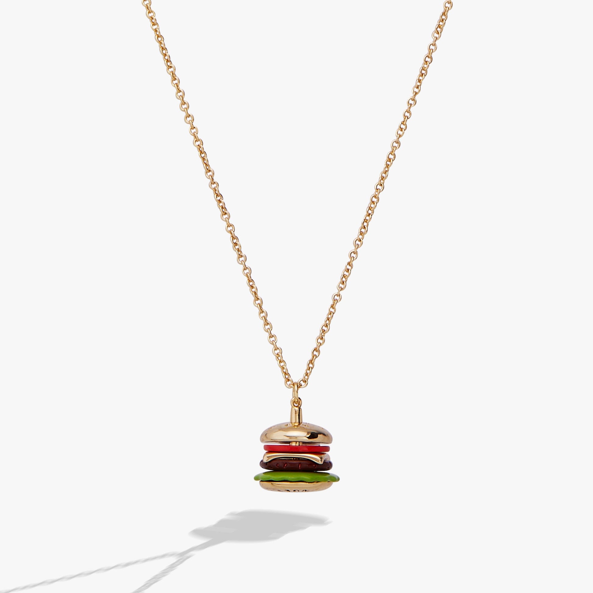 Hot Grill Summer 'Bun In A Million' Hamburger Pendant ALEX AND ANI