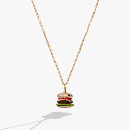 Hot Grill Summer 'Bun In A Million' Hamburger Pendant ALEX AND ANI