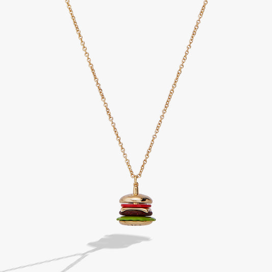 Hot Grill Summer 'Bun In A Million' Hamburger Pendant ALEX AND ANI
