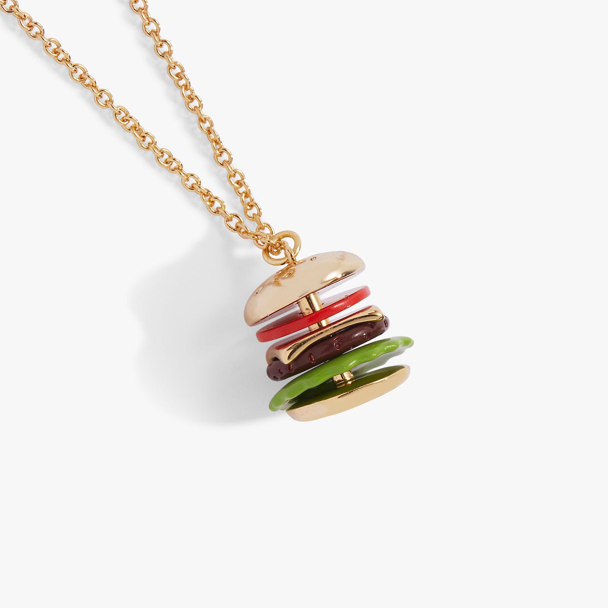 Hot Grill Summer 'Bun In A Million' Hamburger Pendant ALEX AND ANI