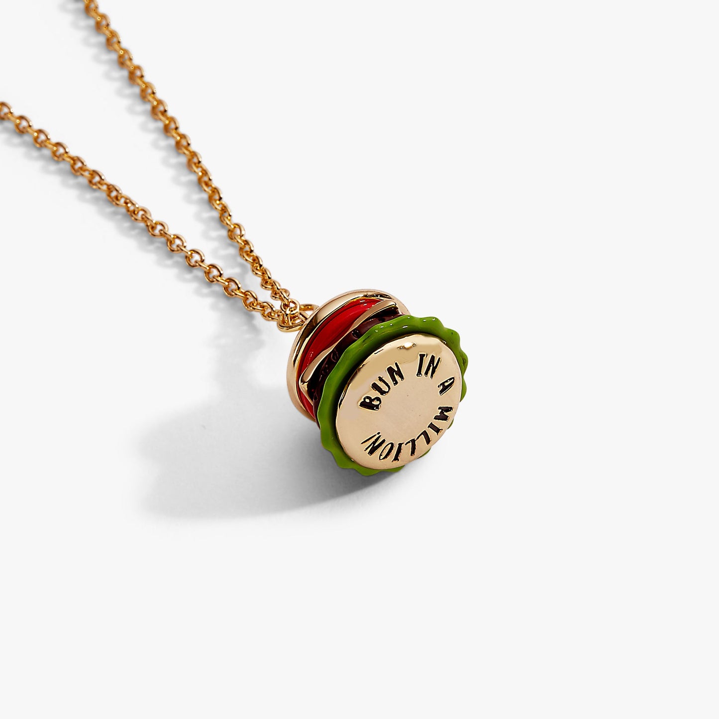 Hot Grill Summer 'Bun In A Million' Hamburger Pendant ALEX AND ANI