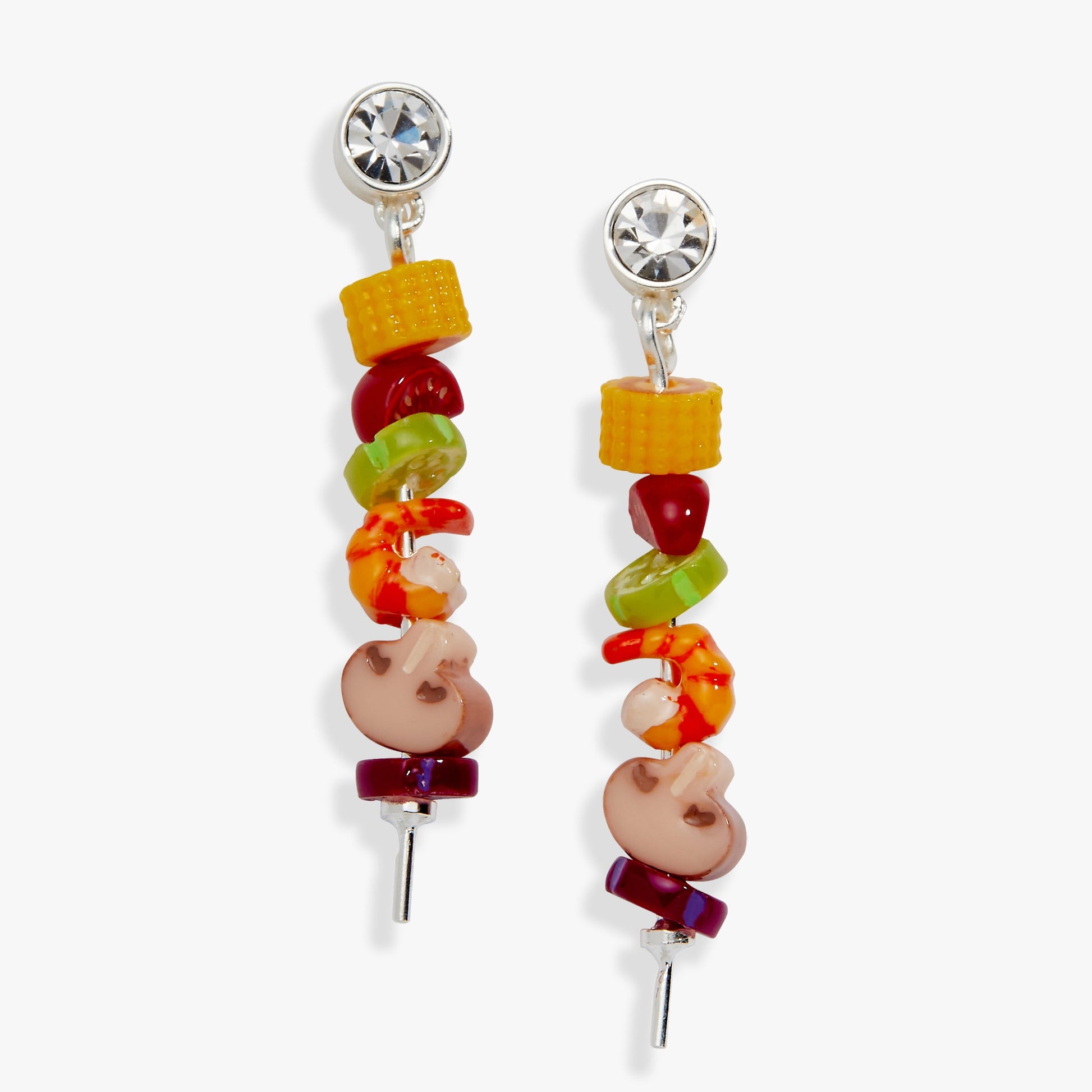 Hot Grill Summer Skewer Drop Earrings ALEX AND ANI