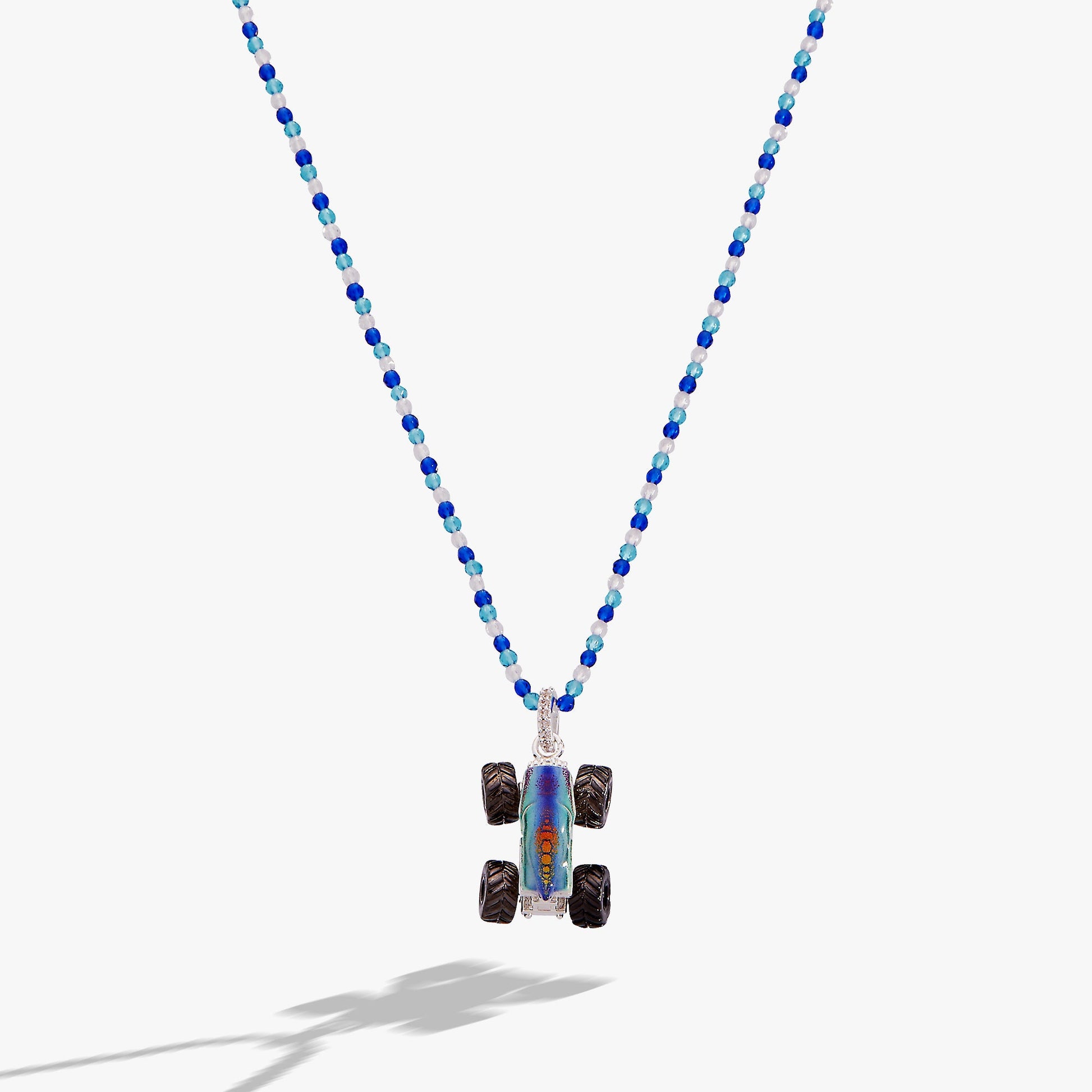 Hot Wheels™ Mega Wrex™ Monster Truck Pendant Necklace ALEX AND ANI