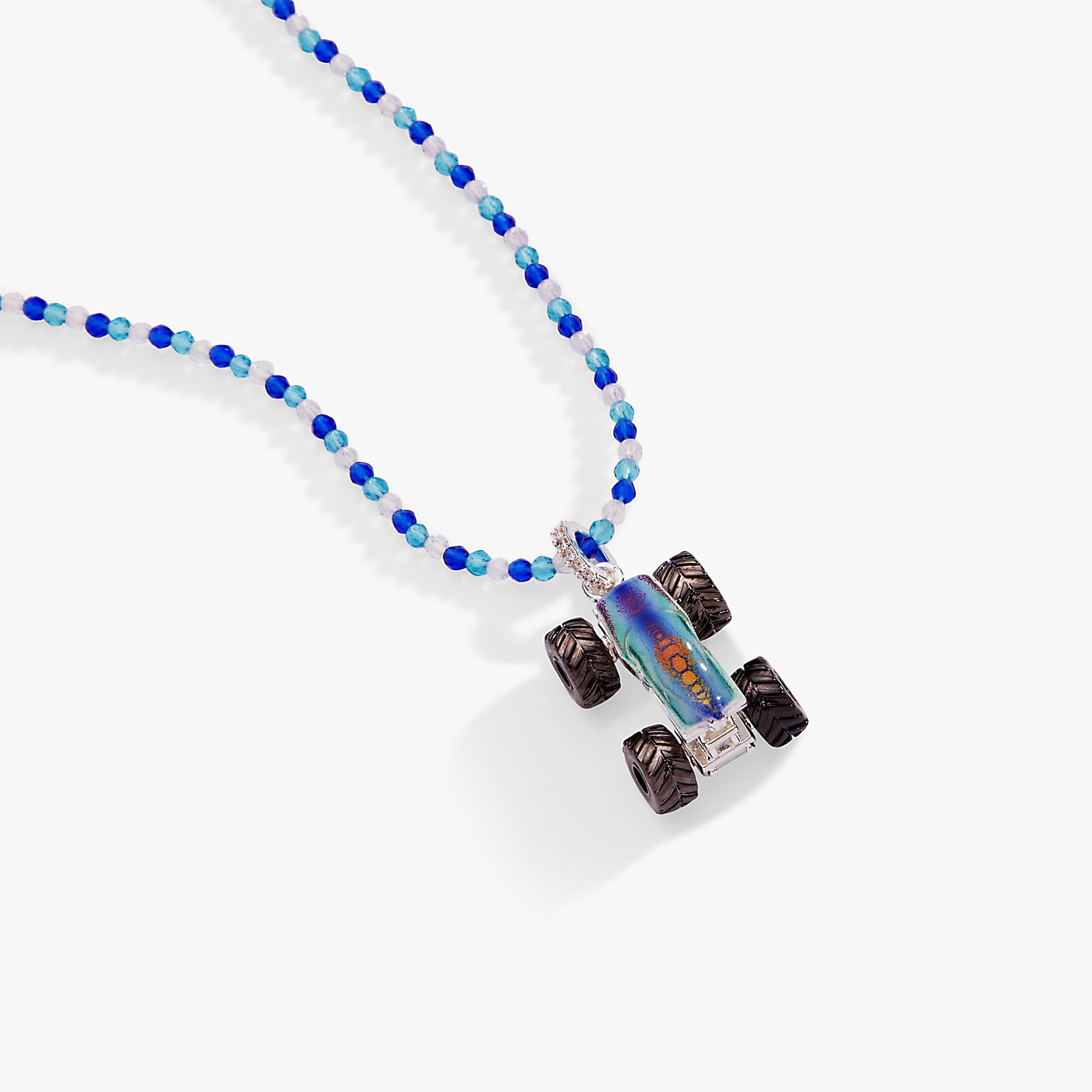 Hot Wheels™ Mega Wrex™ Monster Truck Pendant Necklace ALEX AND ANI