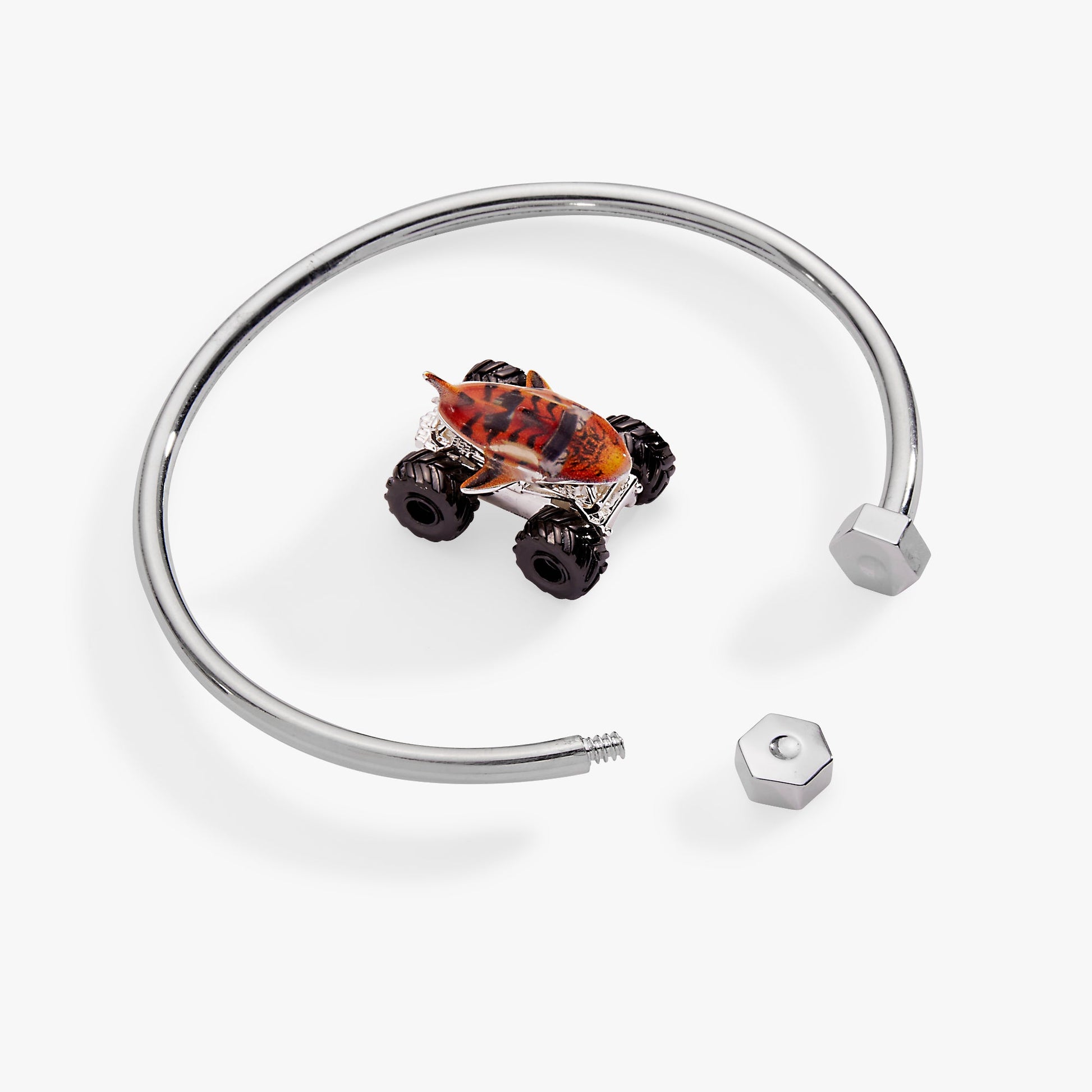 Hot Wheels™ Tiger Shark Monster Truck Moveable Cuff ALEX AND ANI