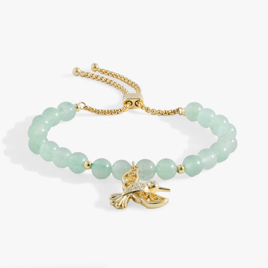 Hummingbird Gemstone Bolo Bracelet ALEX AND ANI