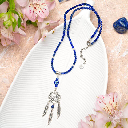I Am Blessed - 999 Dream Catcher Necklace of Miracles Conscious Items