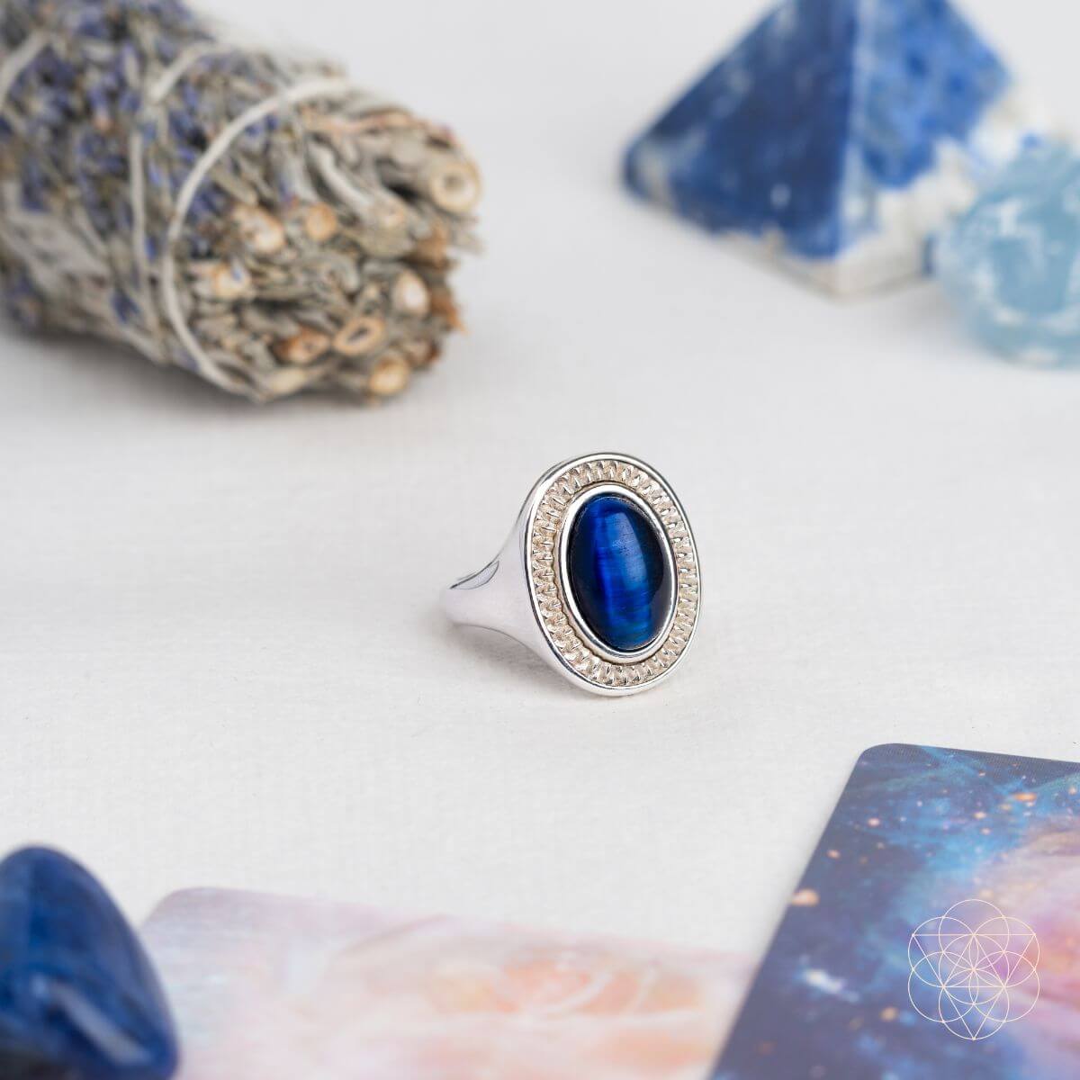 I Am Fearless: Dragon’s Eye Silver Ring of Protection Conscious Items