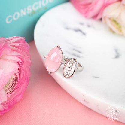 I Am Resilient: 333 Angel Number Silver Ring of Celestial Support Conscious Items