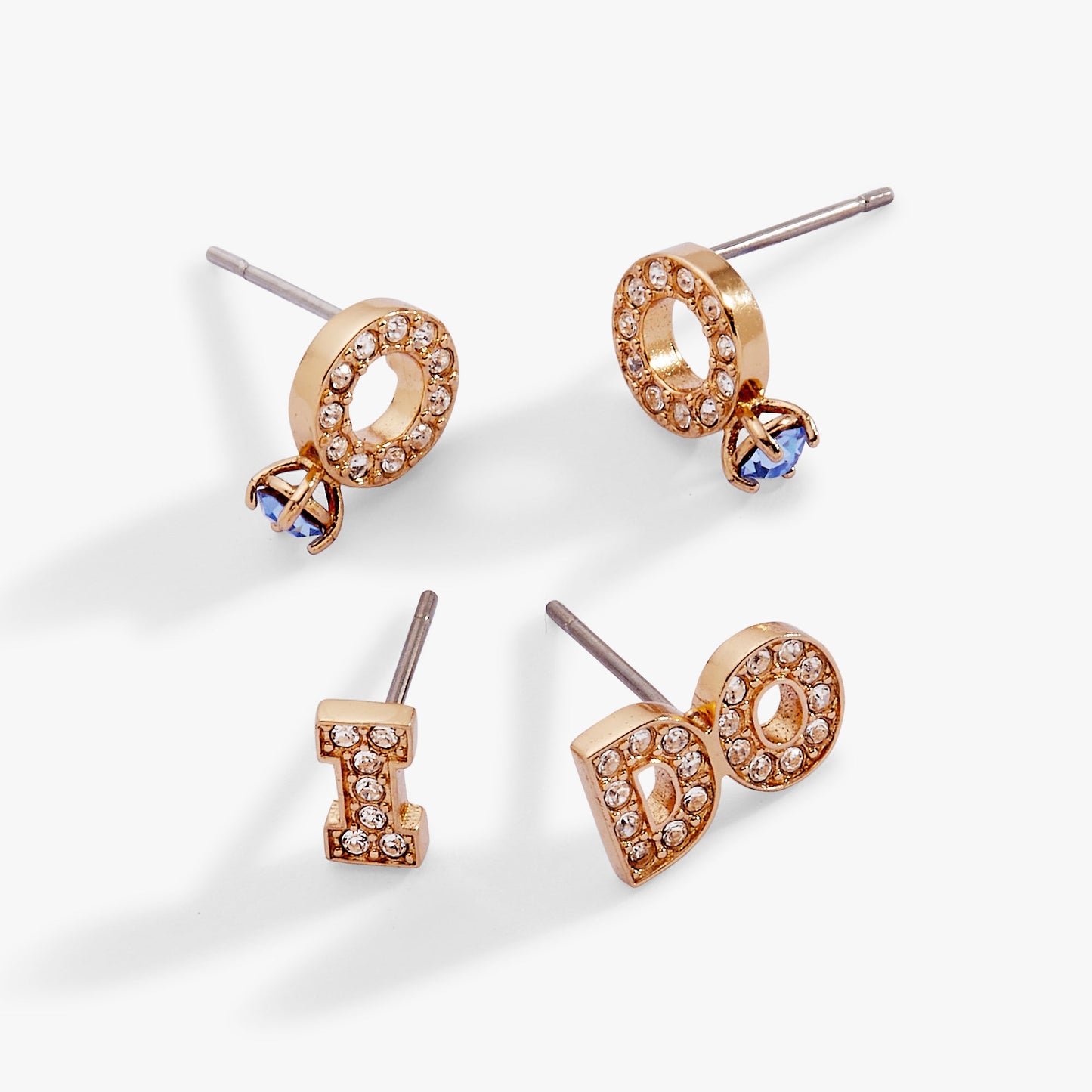 Bridal “I Do” Stud Earring Set of 2 ALEX AND ANI
