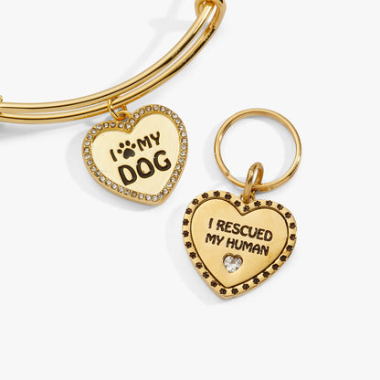'I Love My Dog' Bangle & Pet Collar Charm Set of 2 ALEX AND ANI