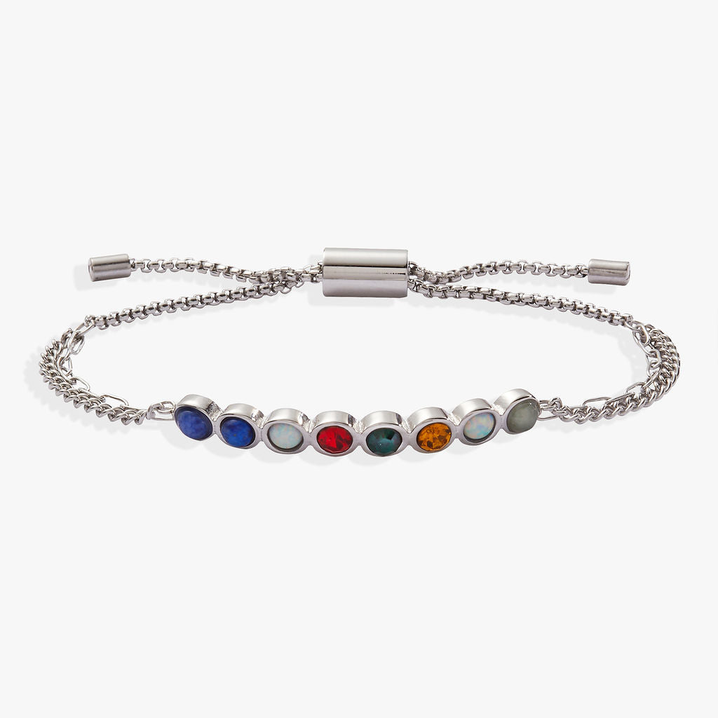 'I Love You' Hidden Message Acrostic Bolo Bracelet ALEX AND ANI
