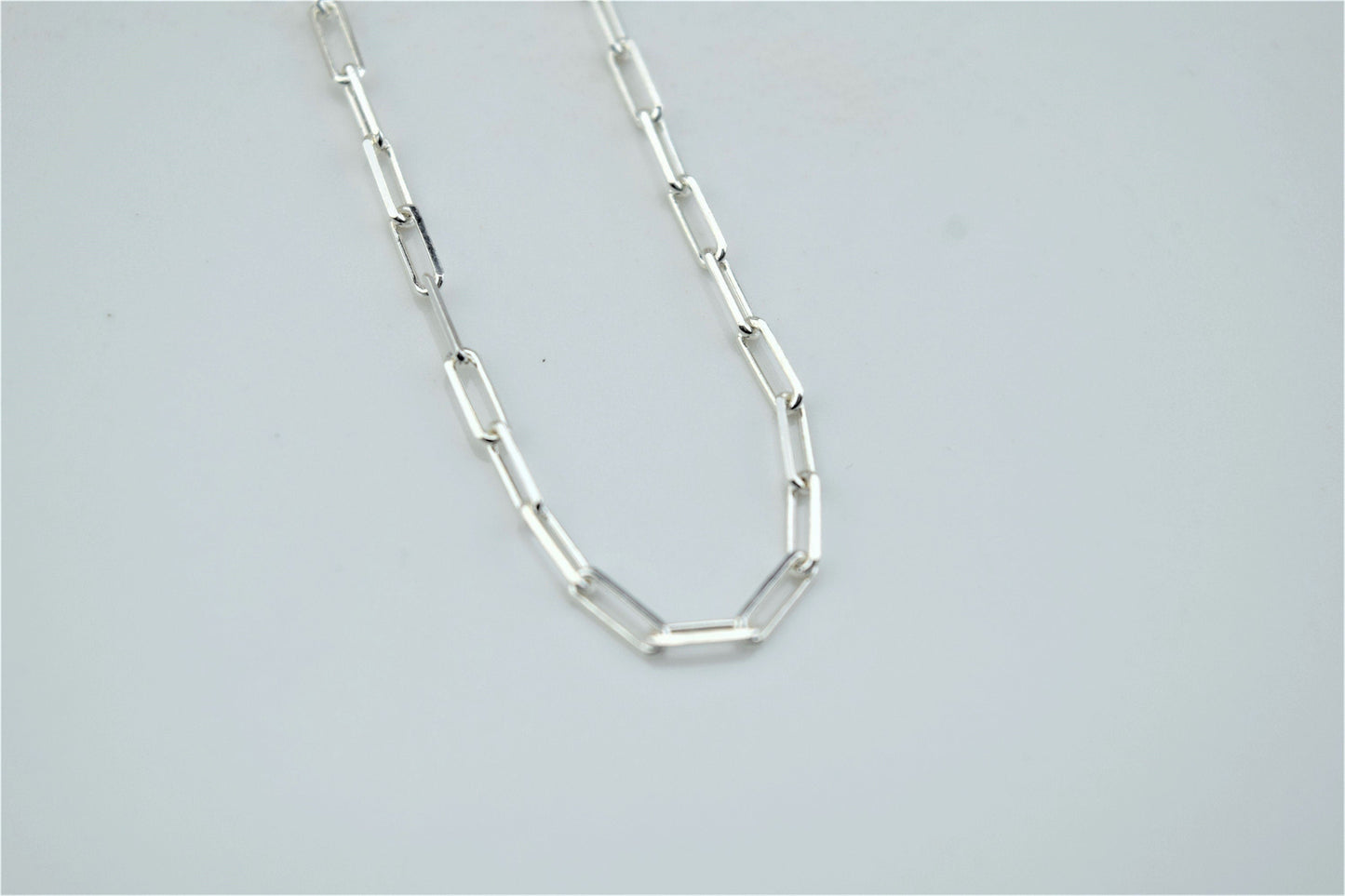 Link Loop Delicate Chain by SilverGoldandRose