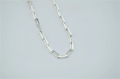 Link Loop Delicate Chain by SilverGoldandRose