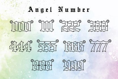Angelica Jewelry Delicate Angel Number Earrings – Embrace Your Spiritual Journey with Unique Designs