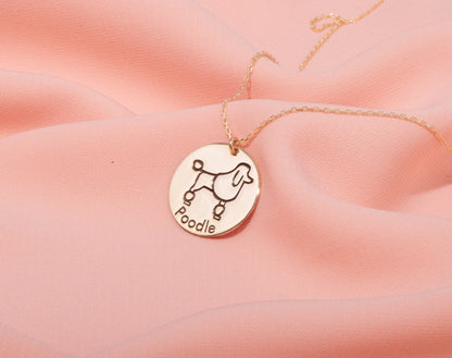 Personalized Pet Paw Print Necklace | Perfect Gift for Dog & Cat Lovers