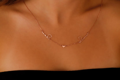 Personalized Handwriting Name Necklace