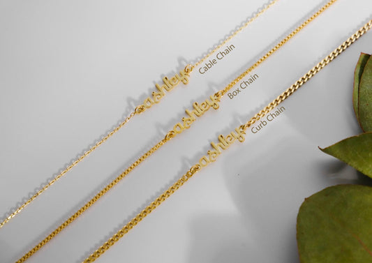 Personalized Name Necklace - Celebrate Your Unique Identity with Customizable Style