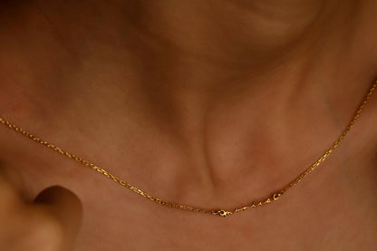 Dainty Name Necklace - Custom 18K Gold Filled Layering Jewelry for Moms - Minimalist Personalized Gift