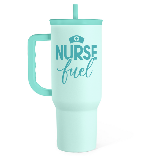 Mint Nurse Slidemate | Slider Tumbler with Handle 40oz Sandjest Personalized Gifts
