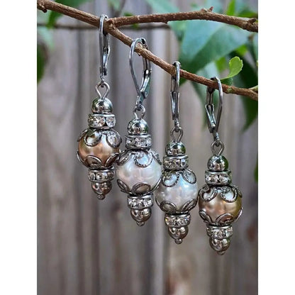 VINTAGE LACE EARRINGS Bellaforma Jewelry