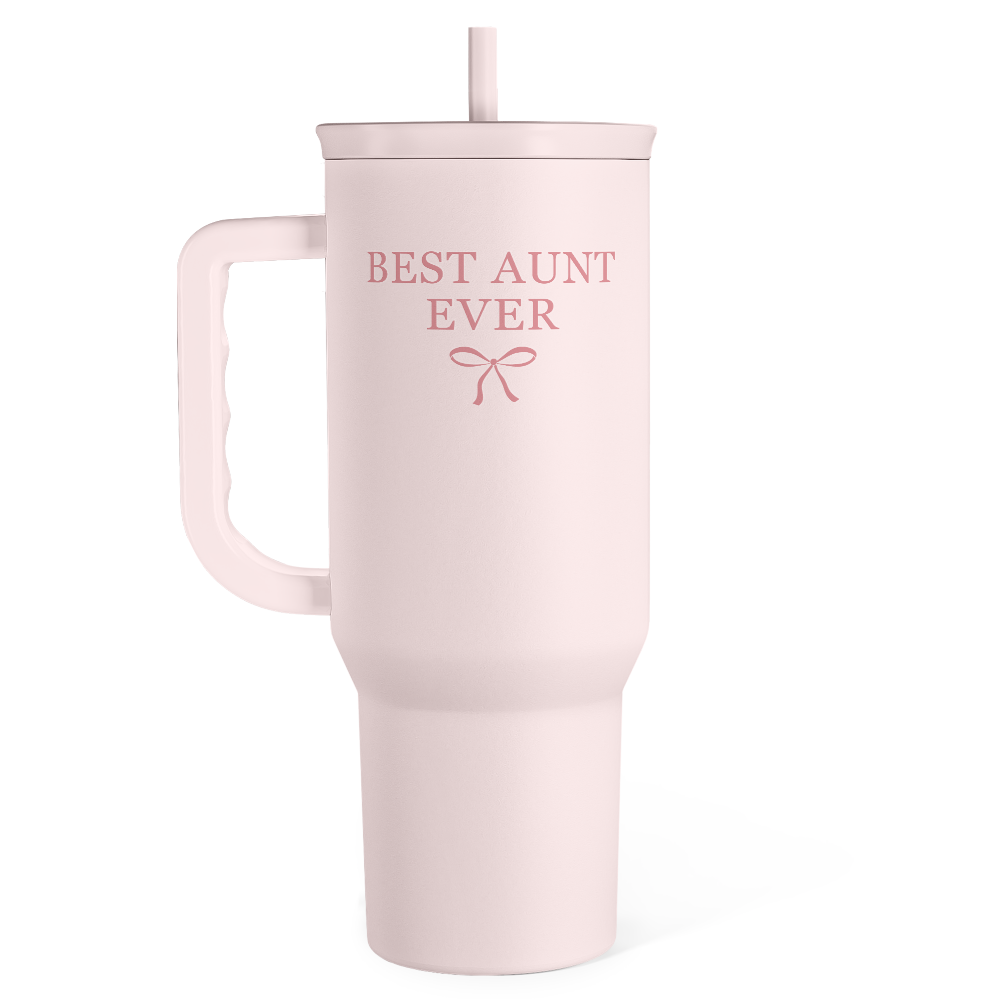 Pink Aunt Slidemate | Slider Tumbler with Handle 40oz Sandjest Personalized Gifts