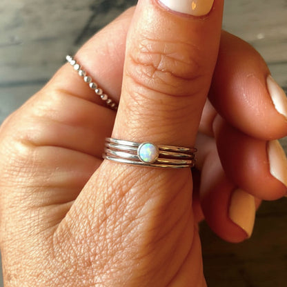 14K Gold Filled "MARIA" OPAL RING