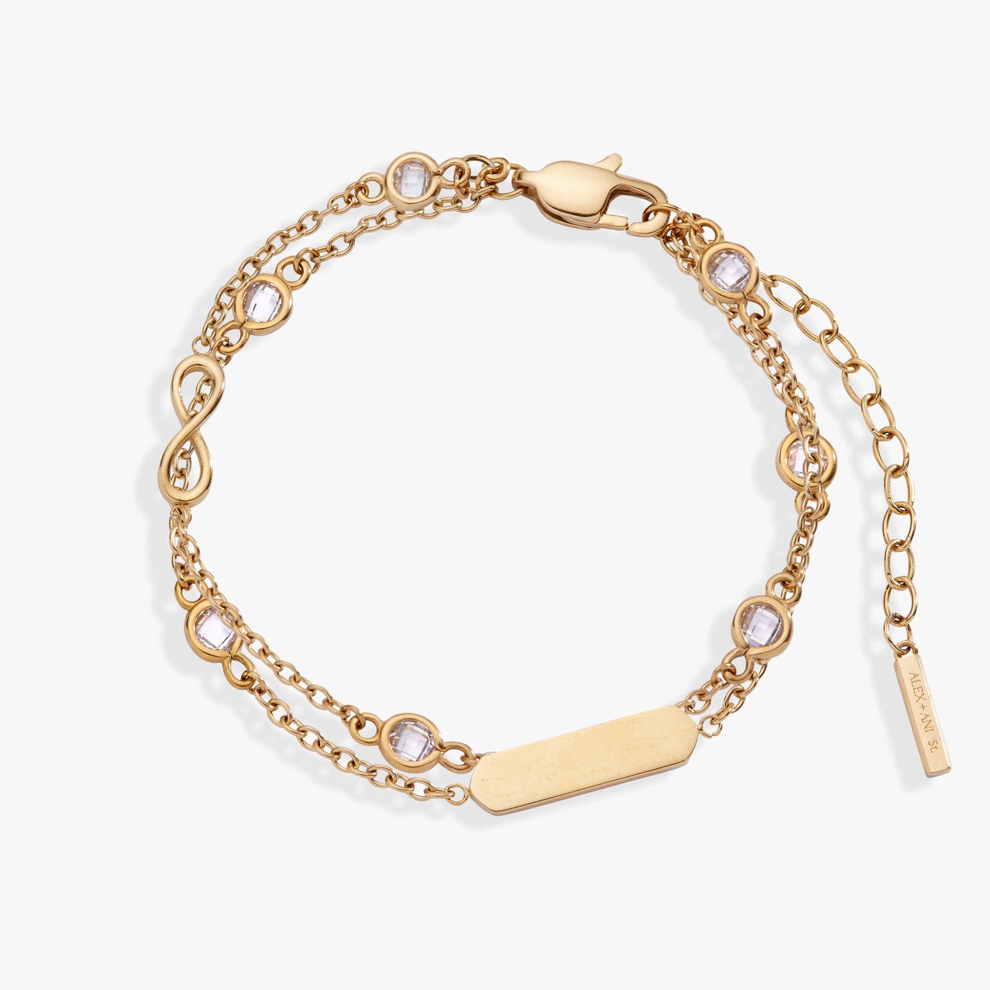 Infinity Chain Double Strand Bracelet ALEX AND ANI