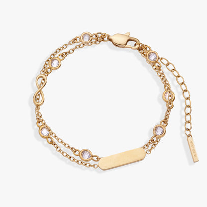 Infinity Chain Double Strand Bracelet ALEX AND ANI