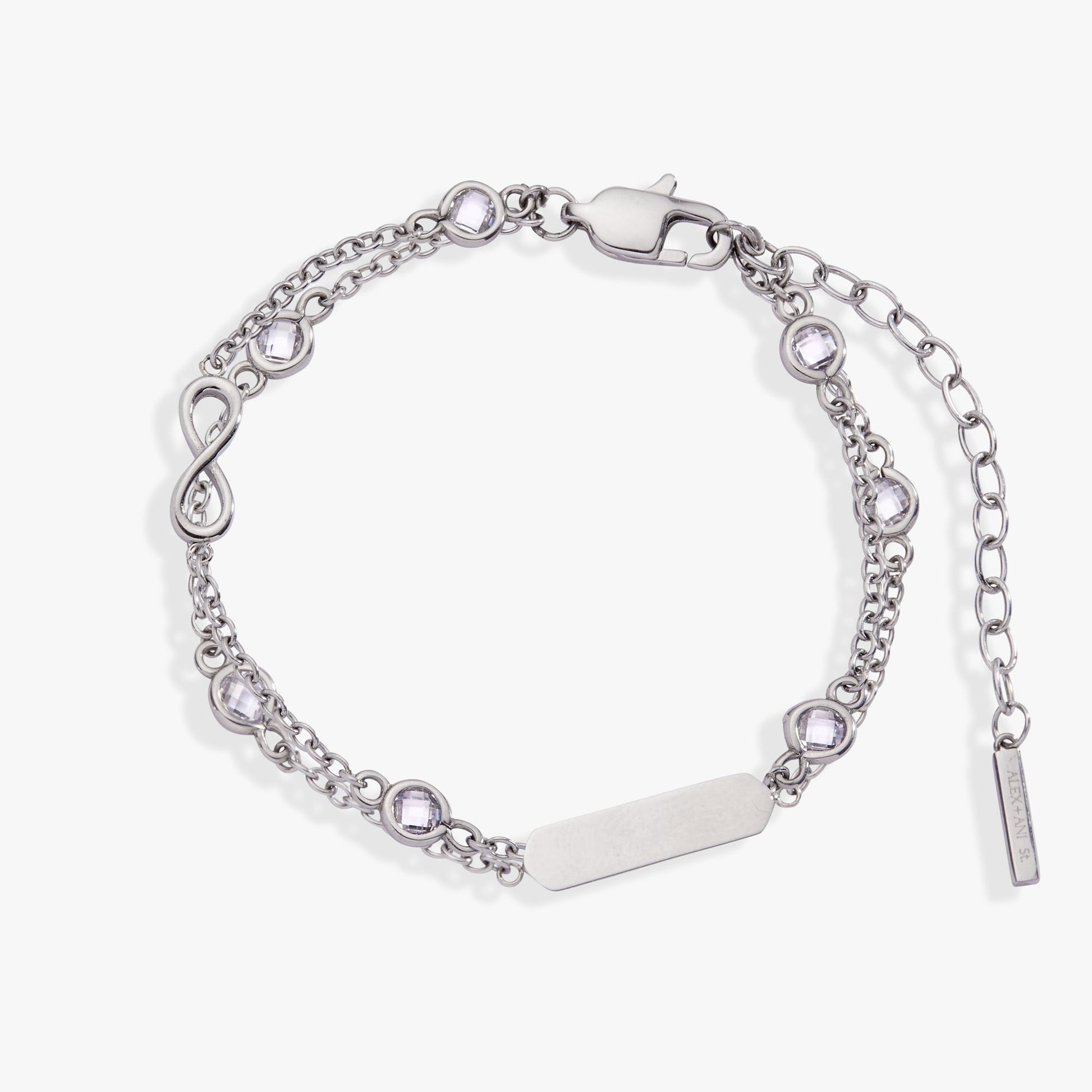 Infinity Chain Double Strand Bracelet ALEX AND ANI