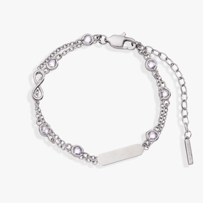 Infinity Chain Double Strand Bracelet ALEX AND ANI