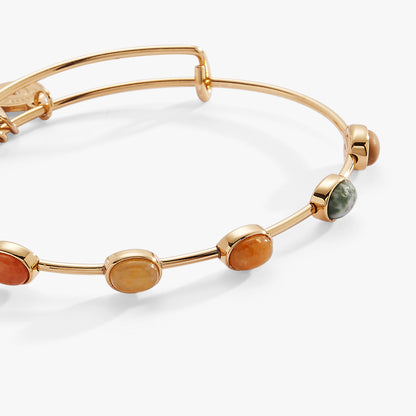 In-Line Semi-Precious Gemstone Bangle ALEX AND ANI
