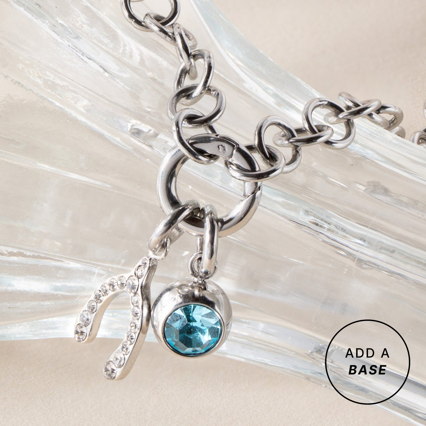 March Birthstone Interchangeable Charm ALEX AND ANI