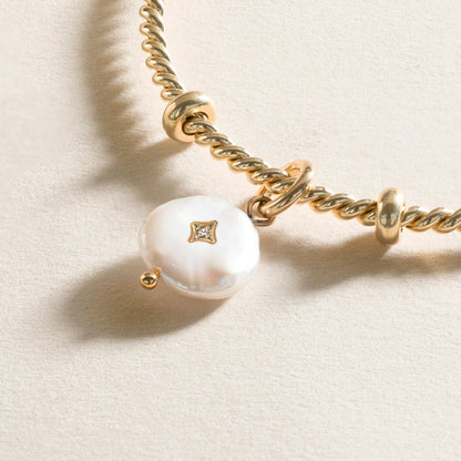 Pearl Interchangeable Charm ALEX AND ANI