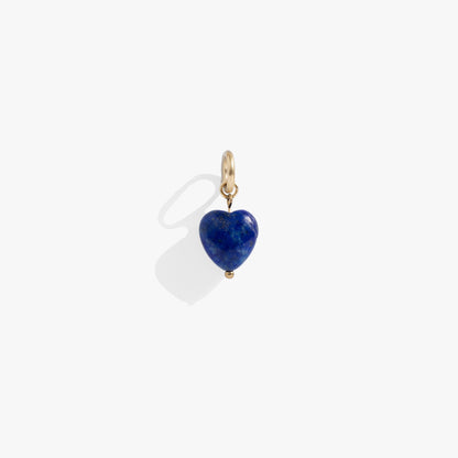 Lapis Gemstone Heart Interchangeable Charm ALEX AND ANI