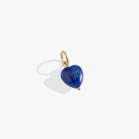 Lapis Gemstone Heart Interchangeable Charm ALEX AND ANI