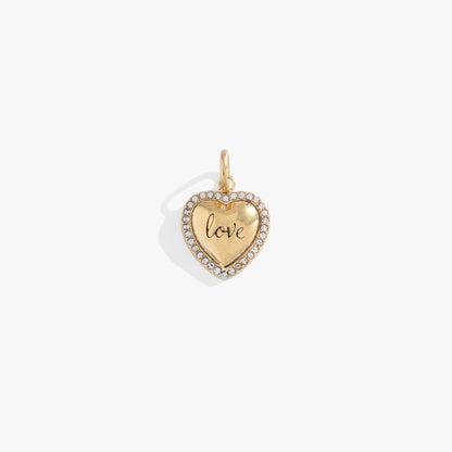 Love Pave Heart Interchangeable Charm ALEX AND ANI