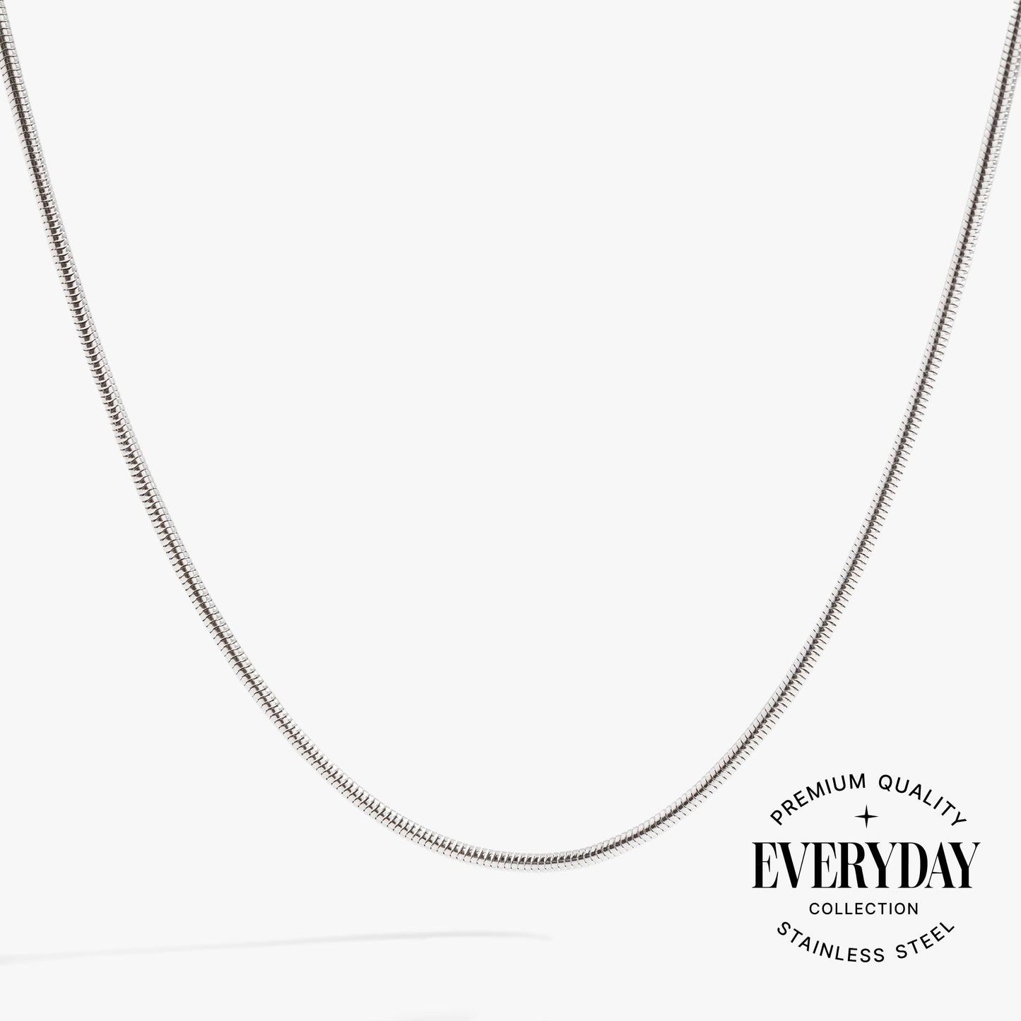 Round Herringbone Charm & Layering Necklace ALEX AND ANI