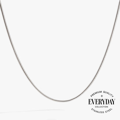 Round Herringbone Charm & Layering Necklace ALEX AND ANI