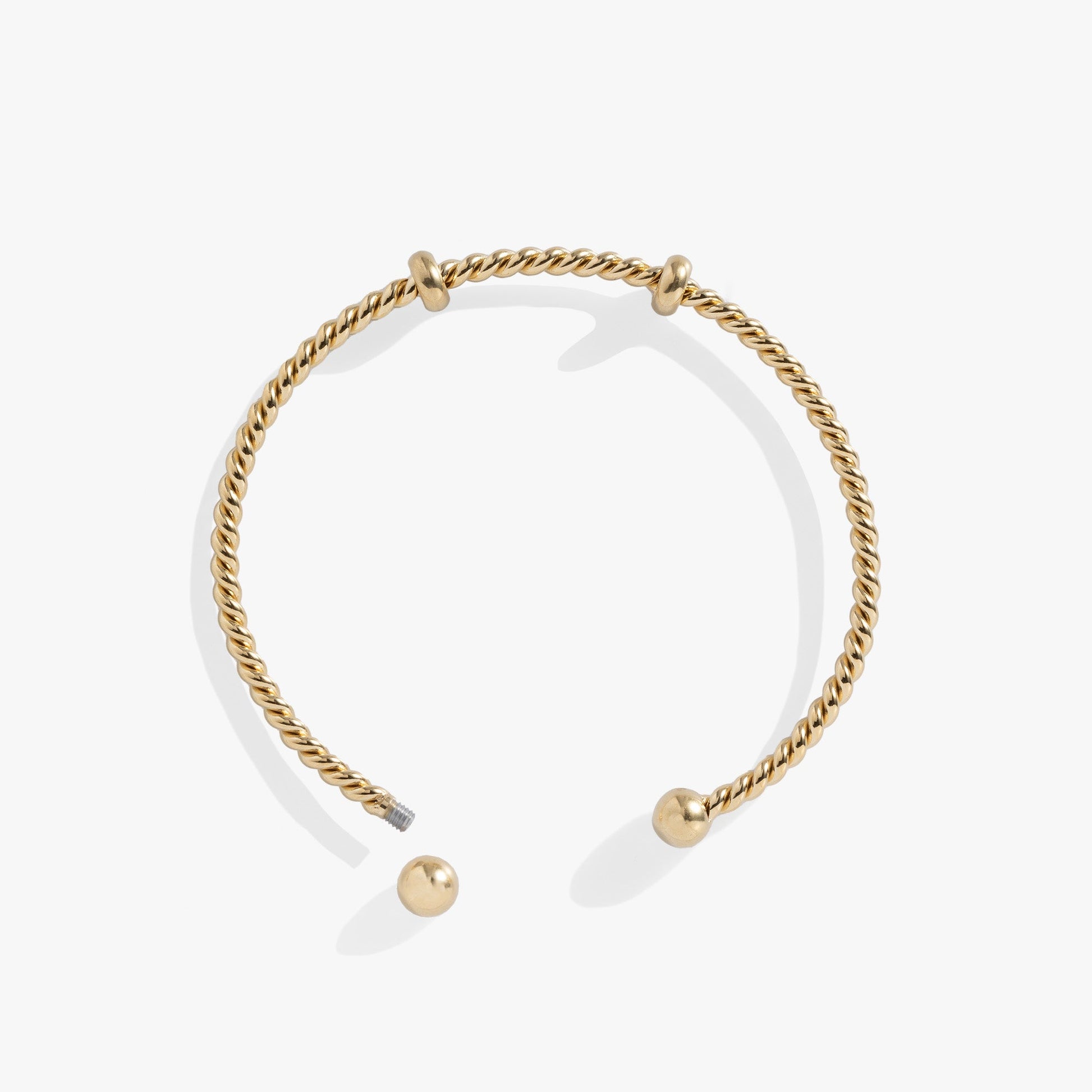 French Rope Charm Bracelet Cuff ALEX AND ANI