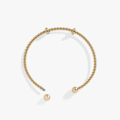 French Rope Charm Bracelet Cuff ALEX AND ANI