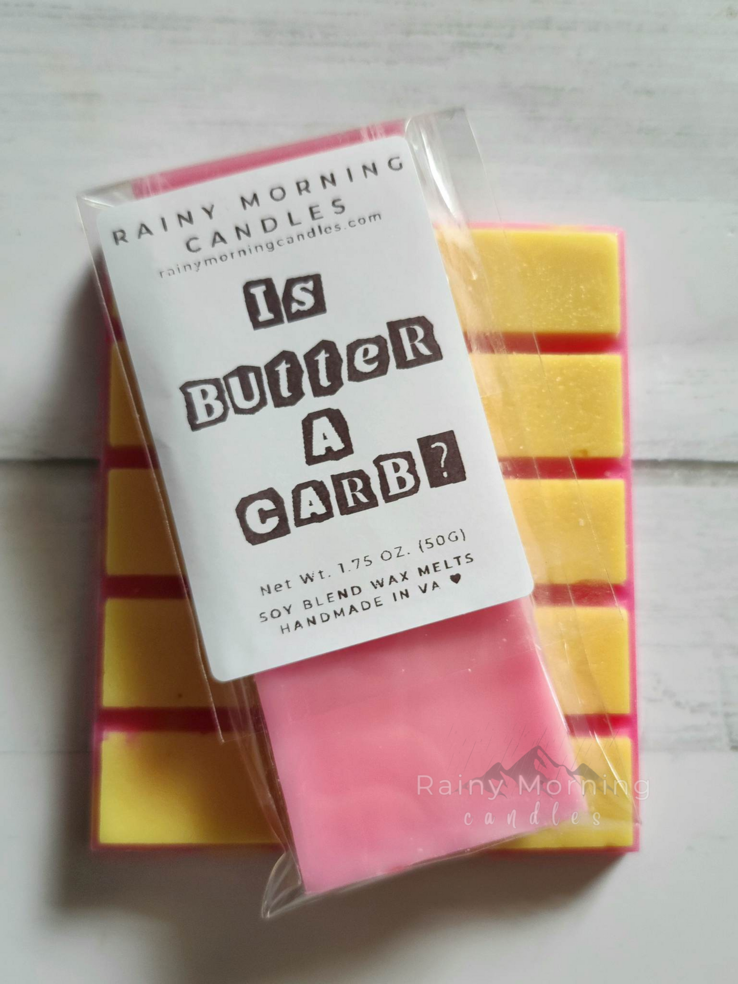 Is Butter a Carb? | Mean Girls Inspired Wax Melts Rainy Morning Candles