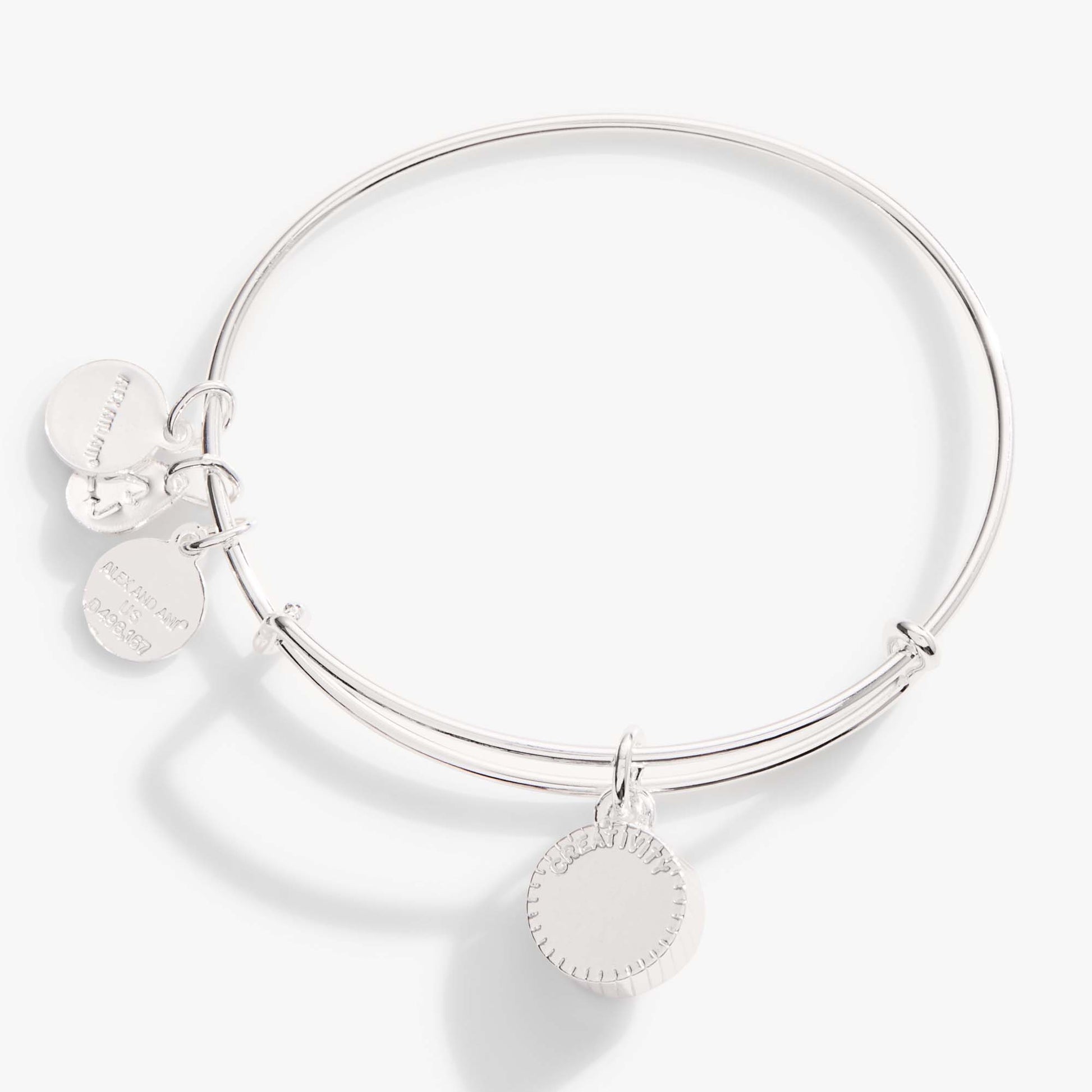 January Birthstone Charm Bangle, Scarlet ALEX AND ANI