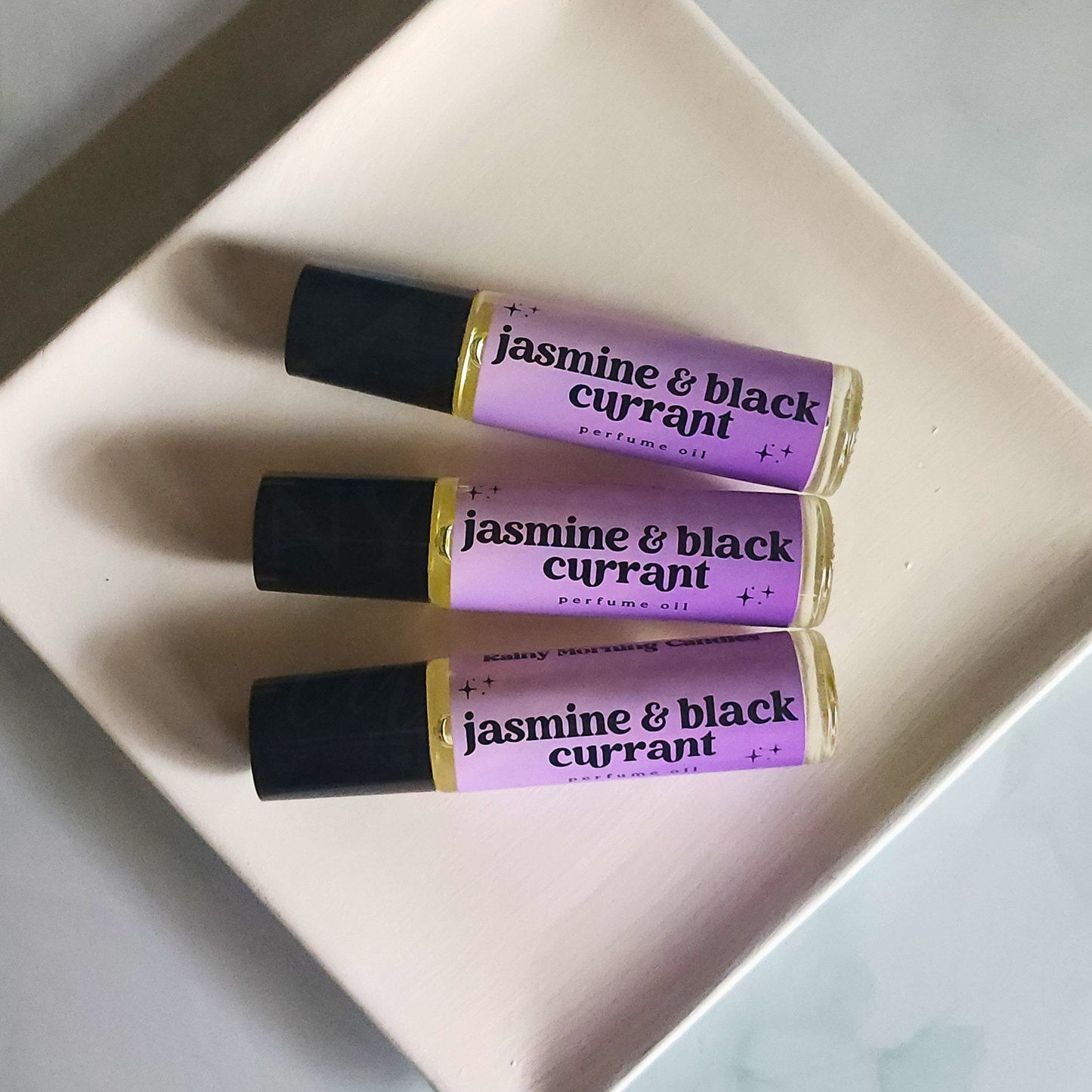 Jasmine & Black Currant | Sol De Janerio Inspired | Perfume Oil Rainy Morning Candles