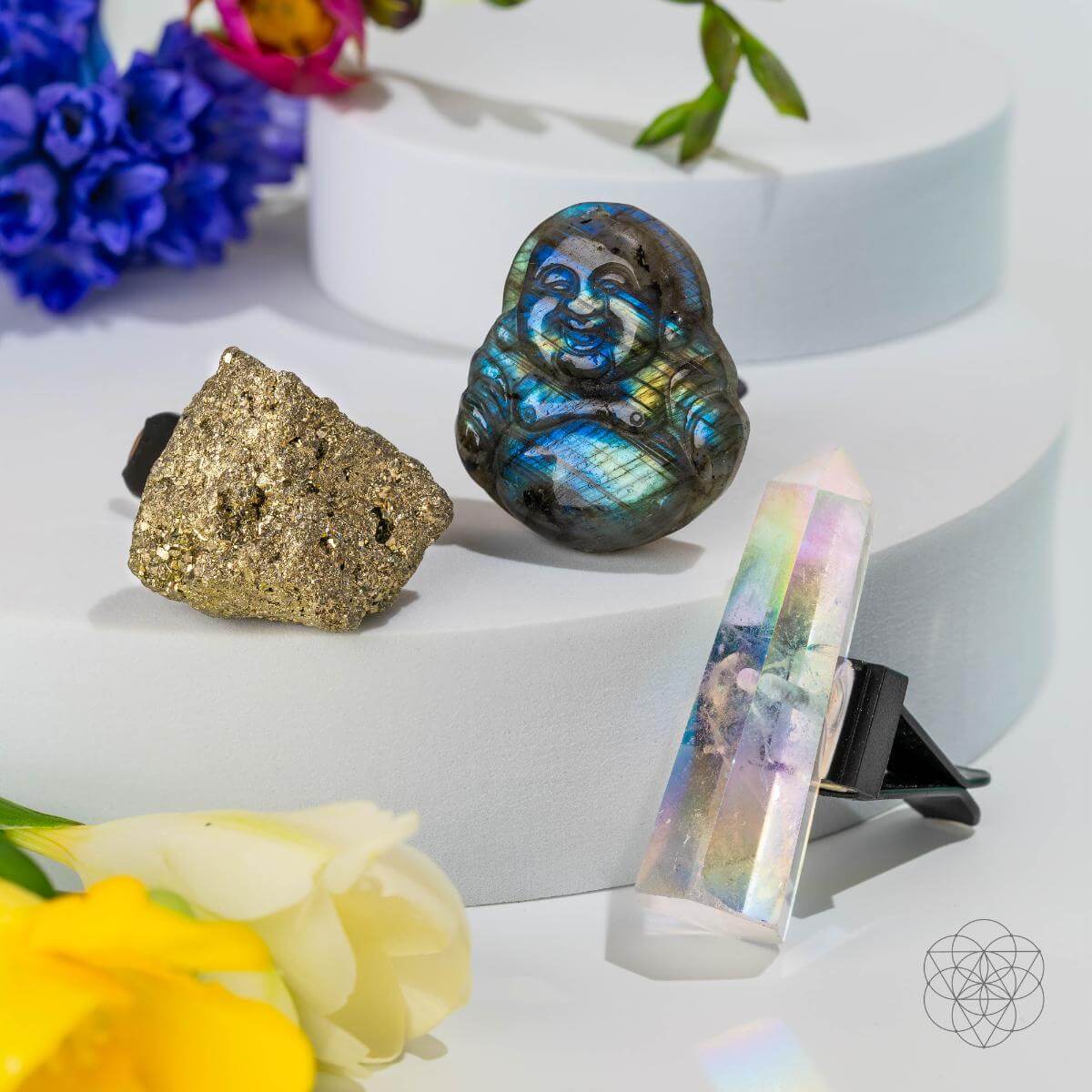 Joyous Traveler - Floating Crystal Car Kit Conscious Items