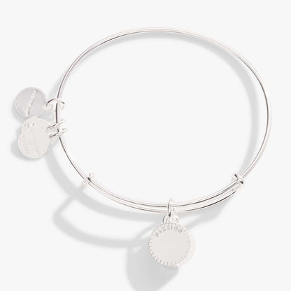 July Birthstone Charm Bangle, Ruby ALEX AND ANI