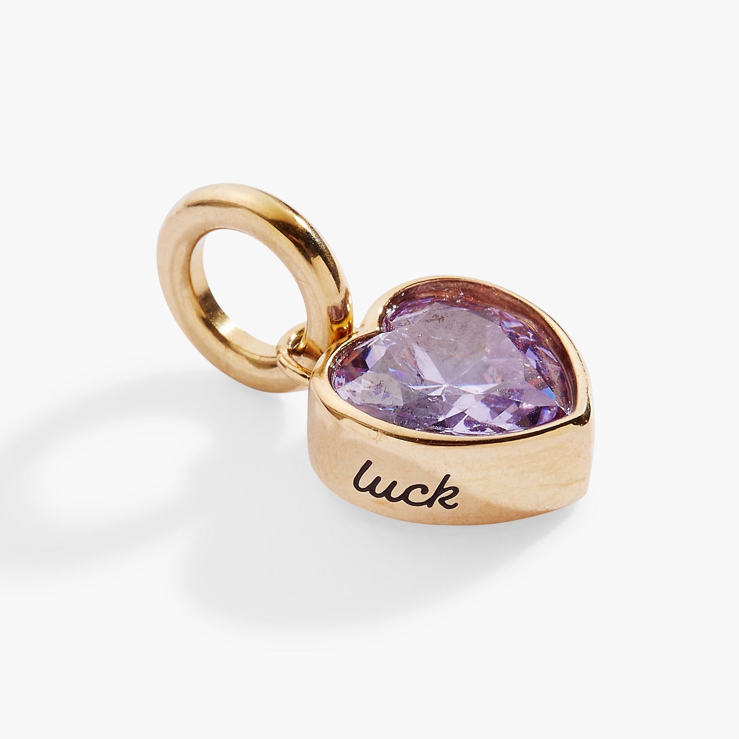 June 'Luck' Heart Birthstone Charm ALEX AND ANI