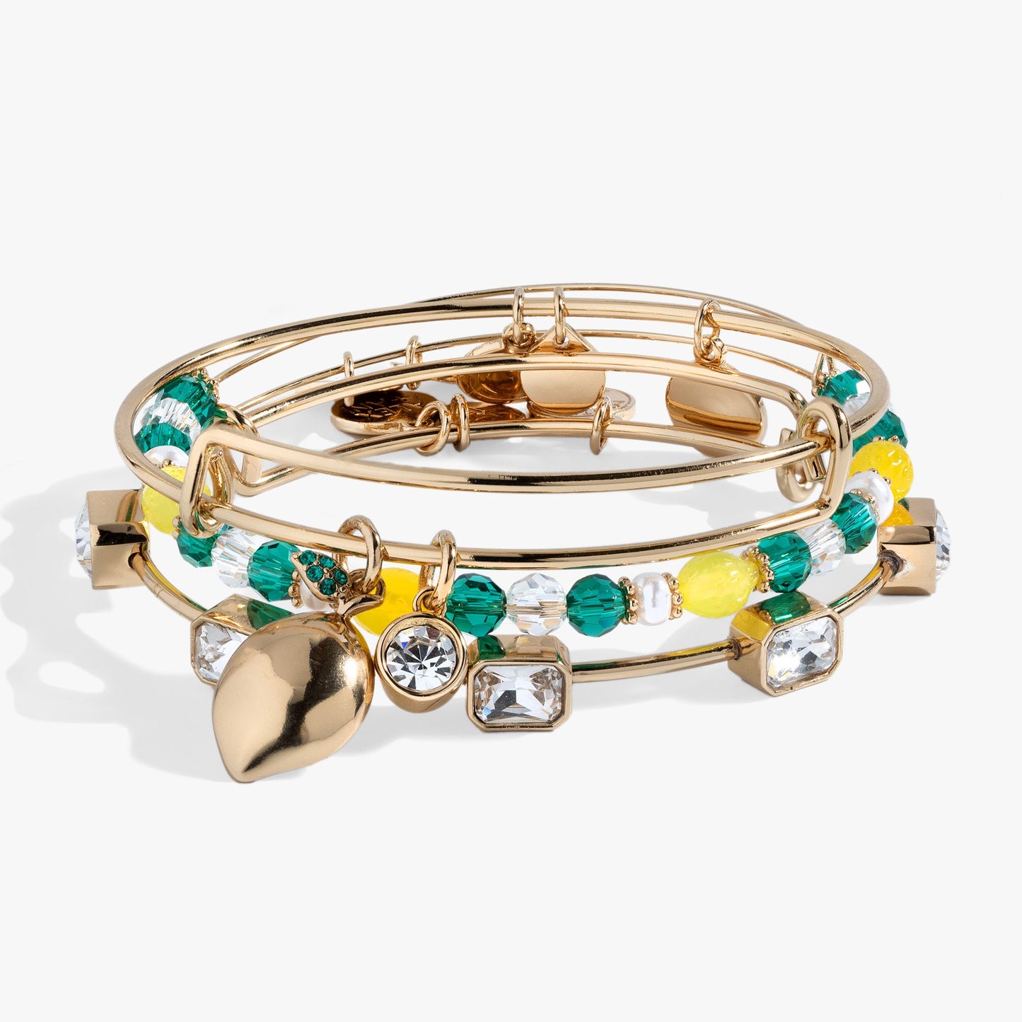 Lemon Charm Bangle Set of 3 ALEX AND ANI